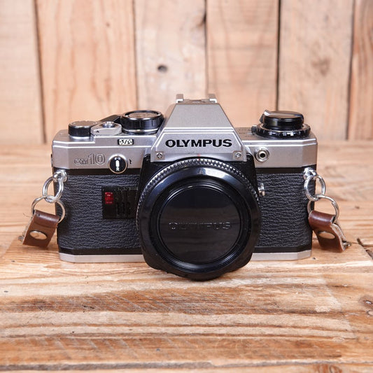 Used Olympus OM-10 Silver 35mm Film Camera Body