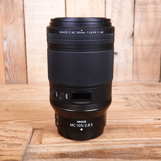 Used Nikon Z 105mm F2.8  VR S Lens