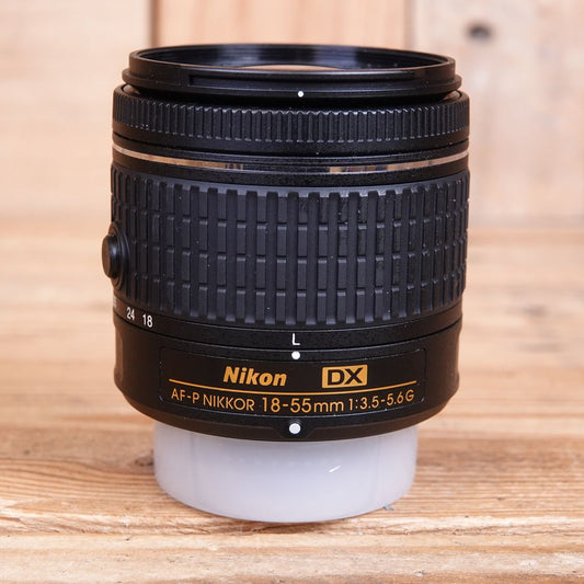 Used Nikon AF-P 18-55mm f3.5-5.6 DX G Lens