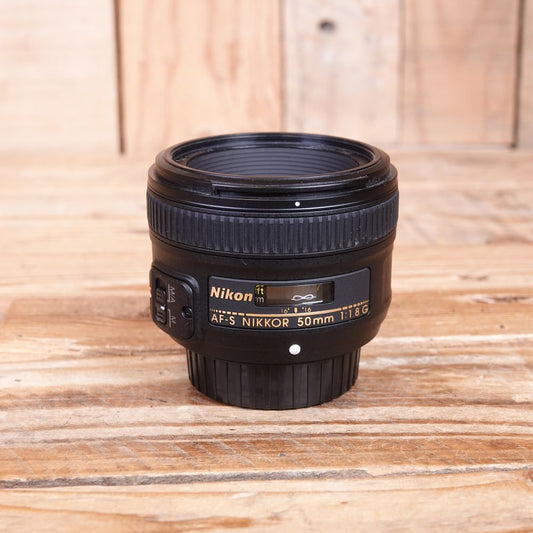 Used Nikon AF-S 50mm F1.8 G Lens