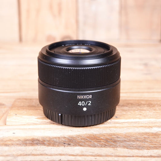 Used Nikon Z 40mm F2 Lens