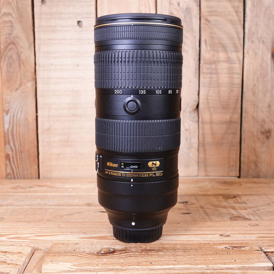 Used Nikon AF-S 70-200mm F2.8 E FL ED VR Lens