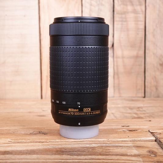 Used Nikon AF-P 70-300mm f4.5-6.3 DX G ED VR Lens