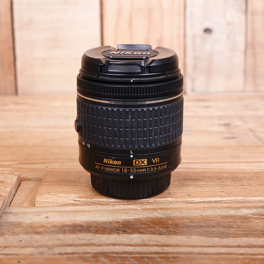 Used Nikon AF-P 18-55mm f3.5-5.6 DX G VR Lens