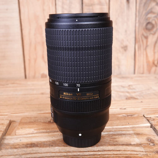 Used Nikon AF-P 70-300mm F4.5-5.6E ED VR Lens