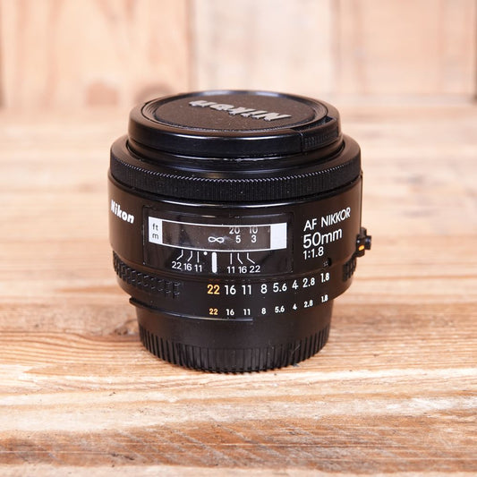 Used Nikon AF 50mm F1.8 Lens