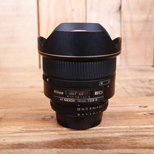 Used Nikon AF Nikkor 14mm F2.8D ED Lens