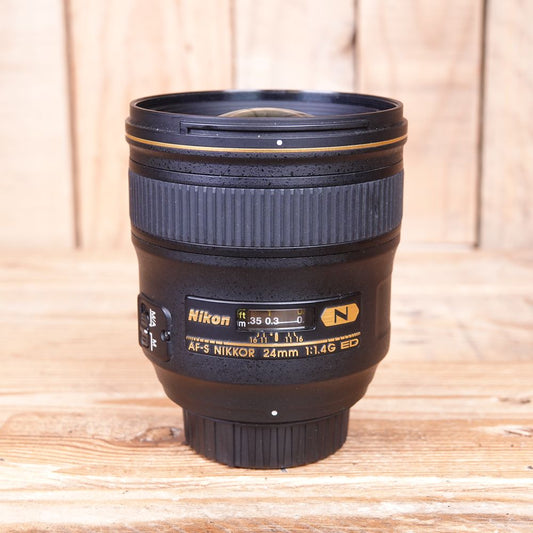 Used Nikon AF-S 24mm F1.4G ED Lens