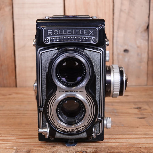 Used Rolleiflex T Type 1 Grey K8T Twin Lens Reflex Medium Format Camera