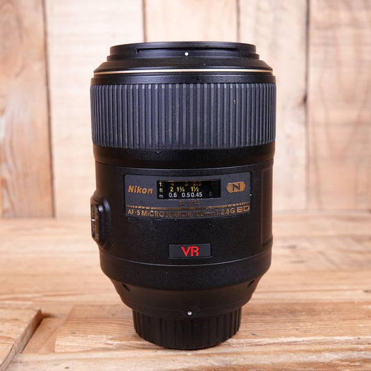 Used Nikon AF-S 105mm F2.8 G VR Micro Lens