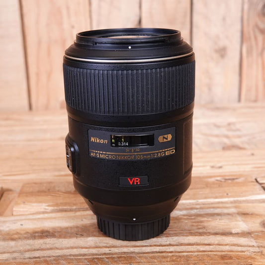 Used Nikon AF-S 105mm F2.8 G VR Micro Lens