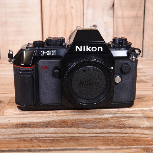 Used Nikon F-301 35mm SLR Camera Body