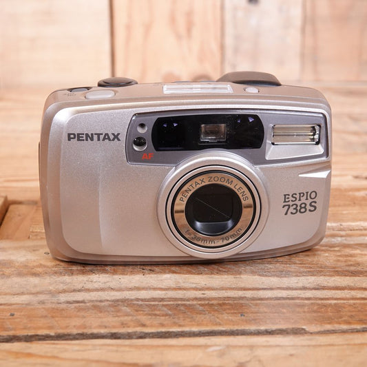 Used Pentax Espio 738S 35mm Analog Film Compact Camera