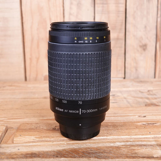 Used Nikon 70-300mm F4-5.6 G BLack Lens