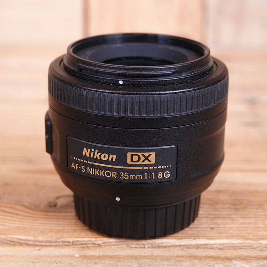 Used Nikon AF-S 35mm F1.8 G DX Lens