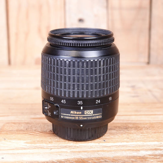 Used Nikon AF-S 18-55mm f3.5-5.6 DX ED  Lens