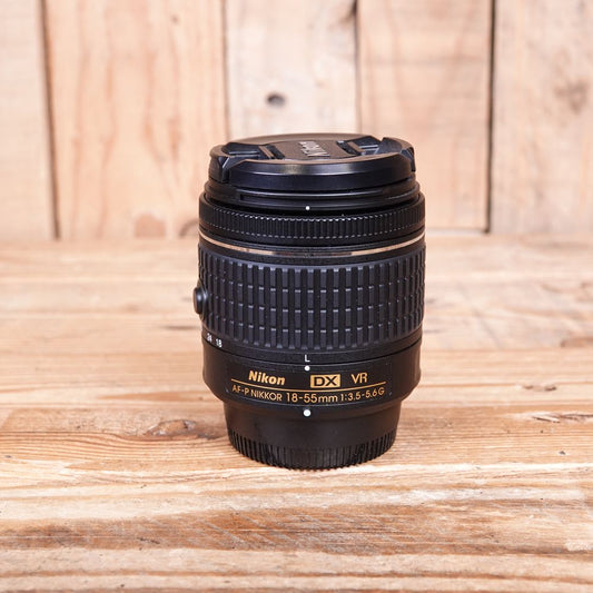 Used Nikon AF-P 18-55mm f3.5-5.6 DX G VR Lens