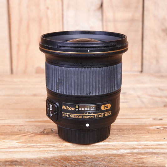 Used Nikon AF-S 20mm F1.8G ED Lens