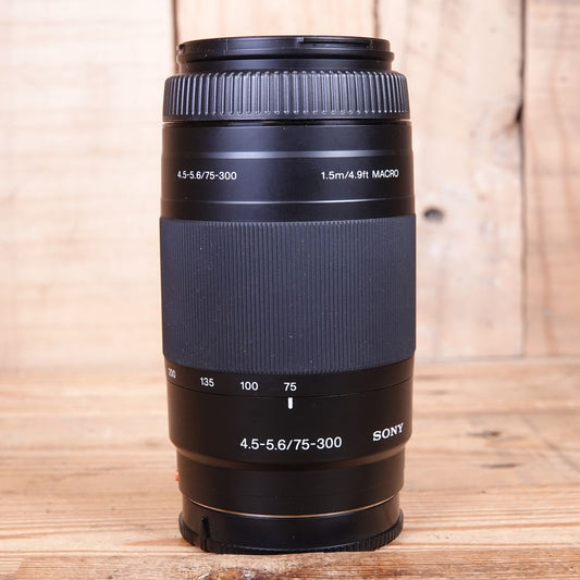 Used Sony AF 75-300mm F4.5-5.6 A Mount Lens