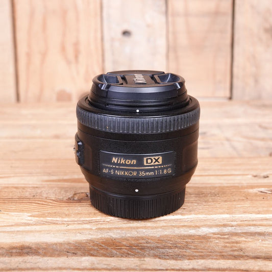 Used Nikon AF-S 35mm F1.8 G DX Lens