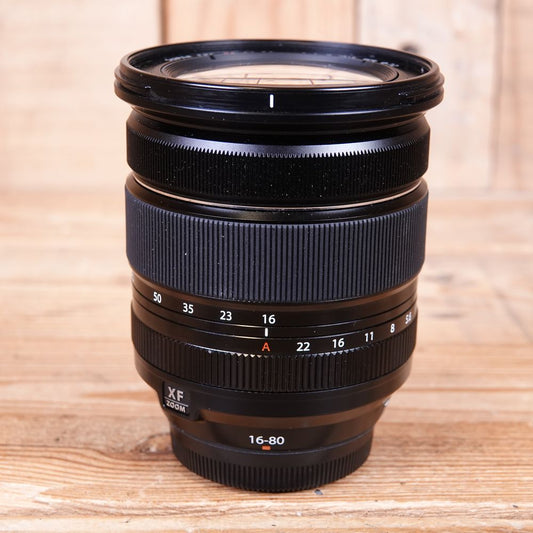 Used Fujifilm XF 16-80mm F4 AF R OIS WR Lens