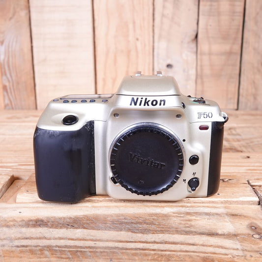 Used Nikon F50 35mm AF SLR Analog Film Camera