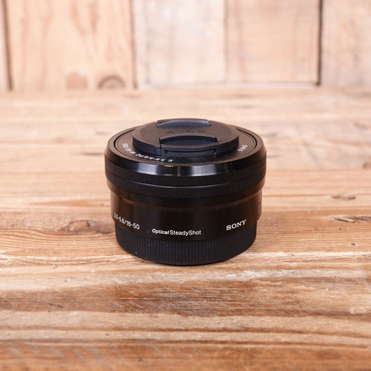 Used Sony E 16-50mm f3.5-5.6 PZ OSS Black Lens