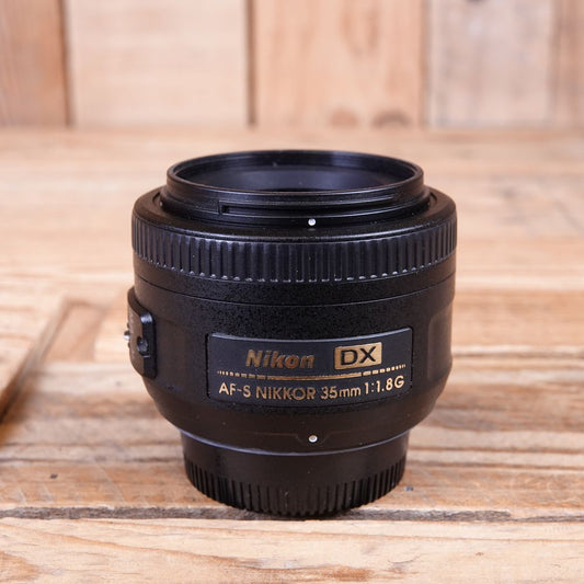 Used Nikon AF-S 35mm F1.8 G DX Lens