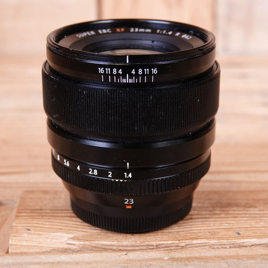 Used Fujifilm Fujinon XF 23mm F1.4 R Black Lens