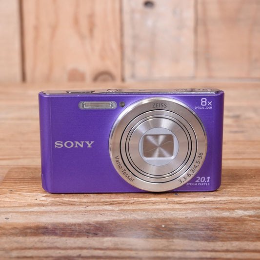 Used Sony Cybershot W830 Purple Digital Compact Camera