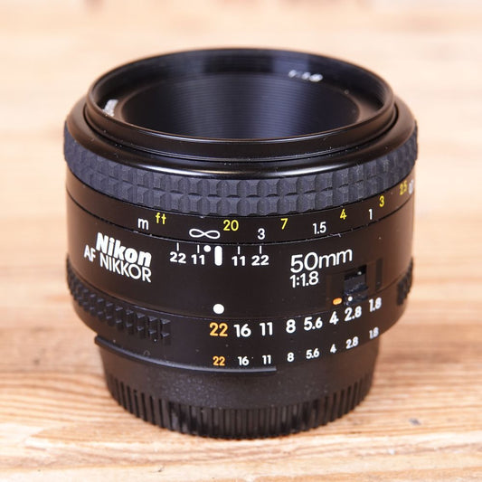 Used Nikon AF 50mm F1.8 D Lens