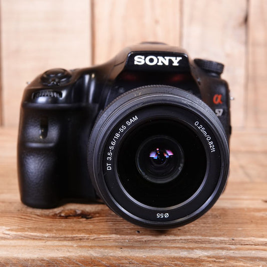 Used Sony A57 Digital SLR Camera with 18-55mm Lens