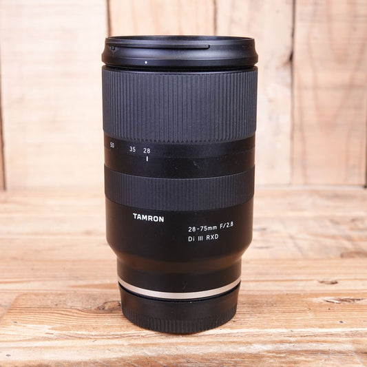 Used Tamron 28-75MM F2.8 Di III RXD Lens for Sony FE mount