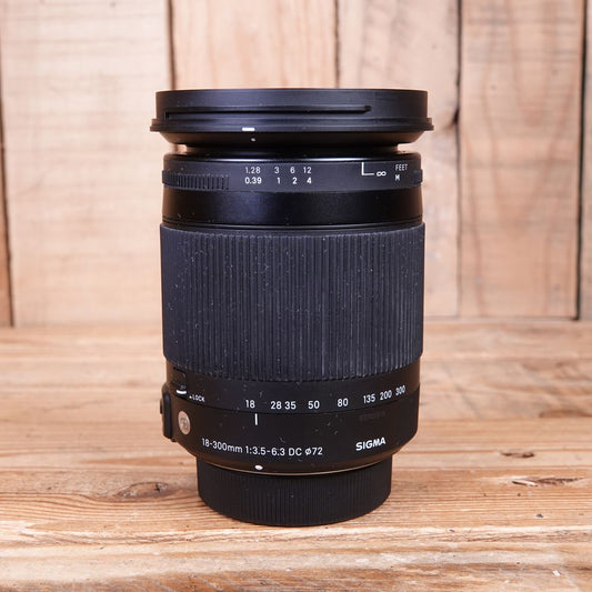 Used Sigma AF 18-300mm F3.5-6.3 Contemporary OS Lens - Nikon Fit