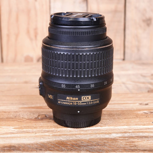 Used Nikon AF-S 18-55mm f3.5-5.6 DX VR G II Lens