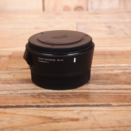 Used Sigma MC-21 Mount Converter Canon EF to L- Mount