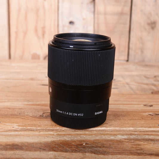 Used Sigma AF 30mm F1.4 DC DN Contemporary Sony E Fit