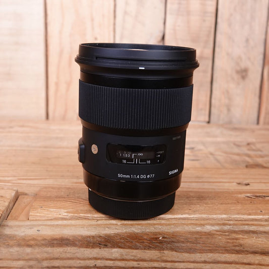 Used Sigma 50mm F1.4 DG ART Canon Fit Lens