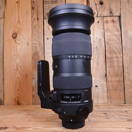 Used Sigma 60-600mm F4.5-6.3 DG - Nikon Fit