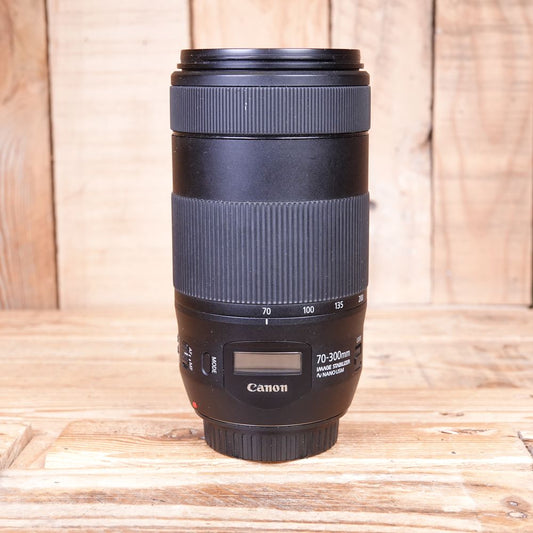 Used Canon EF 70-300mm f4.5-5.6 IS  II Nano Usm Lens