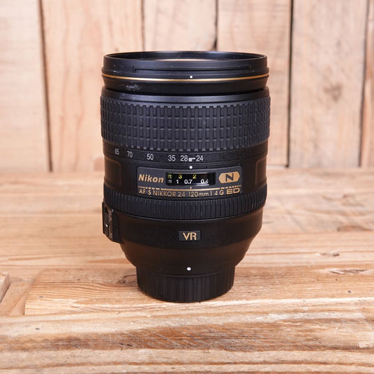 Used Nikon AF-S 24-120mm F4 G ED VR Lens