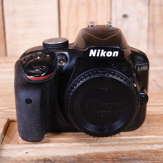 Used Nikon D3400 Black DSLR Camera Body