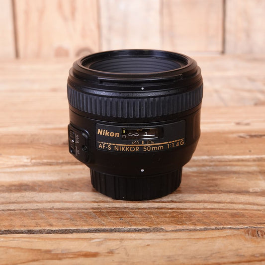 Used Nikon AF-S 50mm F1.4 G Lens