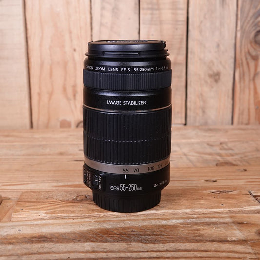 Used Canon EF-S 55-250mm F4-5.6 IS Lens