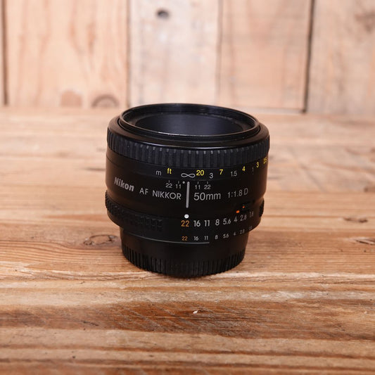 Used Nikon AF 50mm F1.8 D Lens