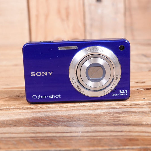 Used Sony Cybershot W560 Blue Compact Camera