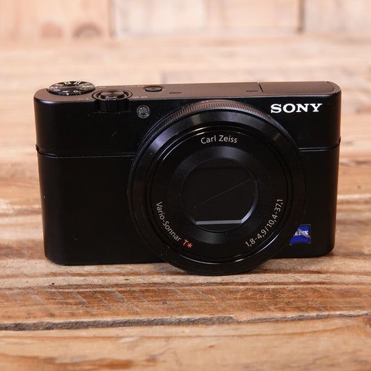 Used Sony CyberShot RX100 Black Digital Camera