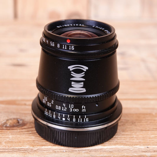 Used TTArtisan 17mm F1.4 ASPH Black Lens - L-Mount