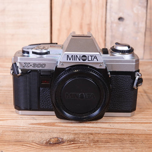 Used Minolta X-300 35mm Silver Film Camera Body