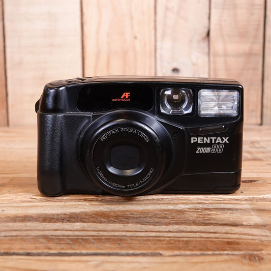 Used Pentax Zoom 90 35mm Analog Film Compact Camera